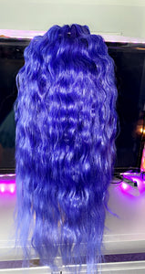 24”Purple Rain Closure Wig