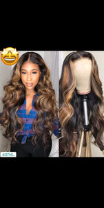 1B/30/27 Highlight Lace Front Wig