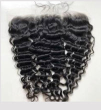 Load image into Gallery viewer, Natural Black Deep Wave Frontals
