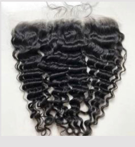 Natural Black Deep Wave Frontals