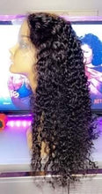 Load image into Gallery viewer, Natural Black Pineapple Wave Full Lace Wig
