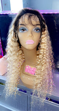 Load image into Gallery viewer, 613 pineapple wave Full Lace Wig with black roots
