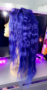 24”Purple Rain Closure Wig